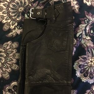COPY - Woman’s size small leather chaps